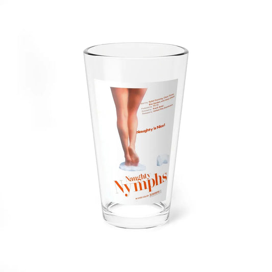 NAUGHTY NYMPHS 1972 Movie Poster - Pint Glass 16oz-16oz-Go Mug Yourself