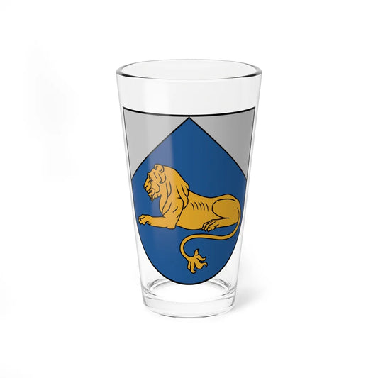 Naukšēnu novads COA (Latvia) (Coat of Arms) Pint Glass 16oz 16oz - Go Mug Yourself