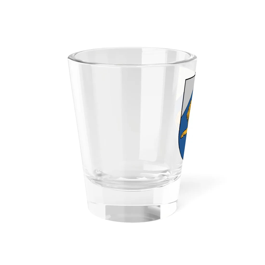 Naukšēnu novads COA (Latvia) (Coat of Arms) Shot Glass 1.5oz - Go Mug Yourself