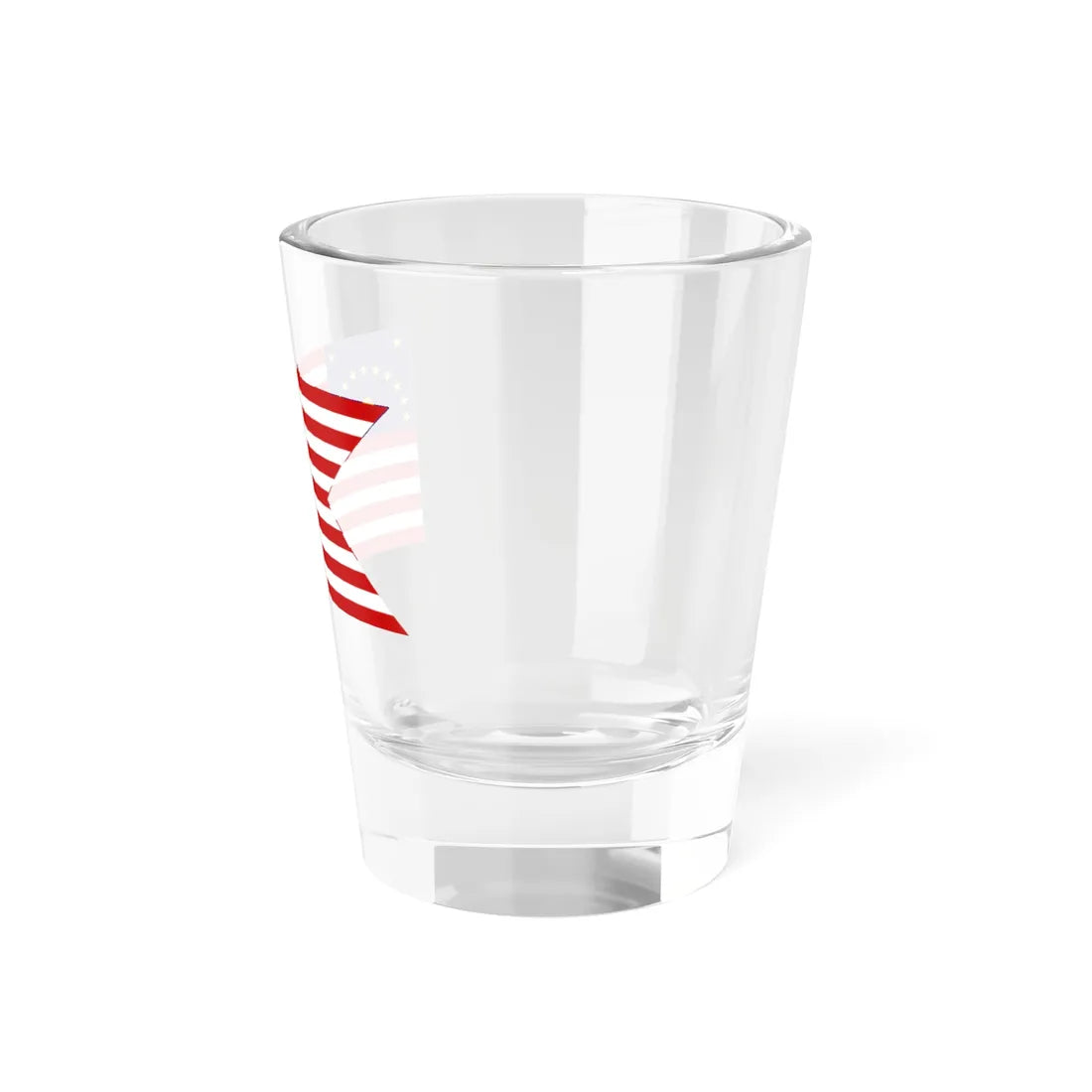 Nauvoo Legion Cavalry Guidon Probable (United States) Shot Glass 1.5oz - Go Mug Yourself