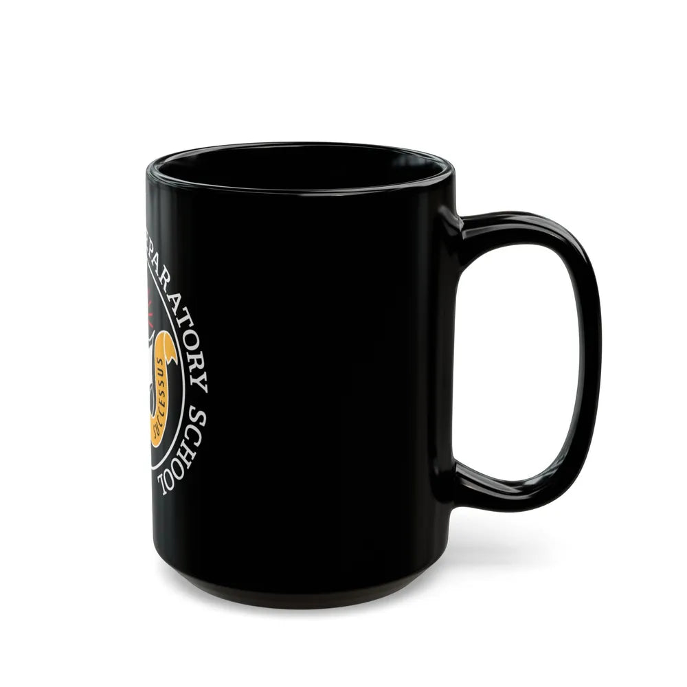 Naval Academy Preparatory School (U.S. Navy) Black Coffee Mug-Go Mug Yourself