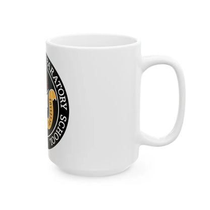 Naval Academy Preparatory School (U.S. Navy) White Coffee Mug-Go Mug Yourself