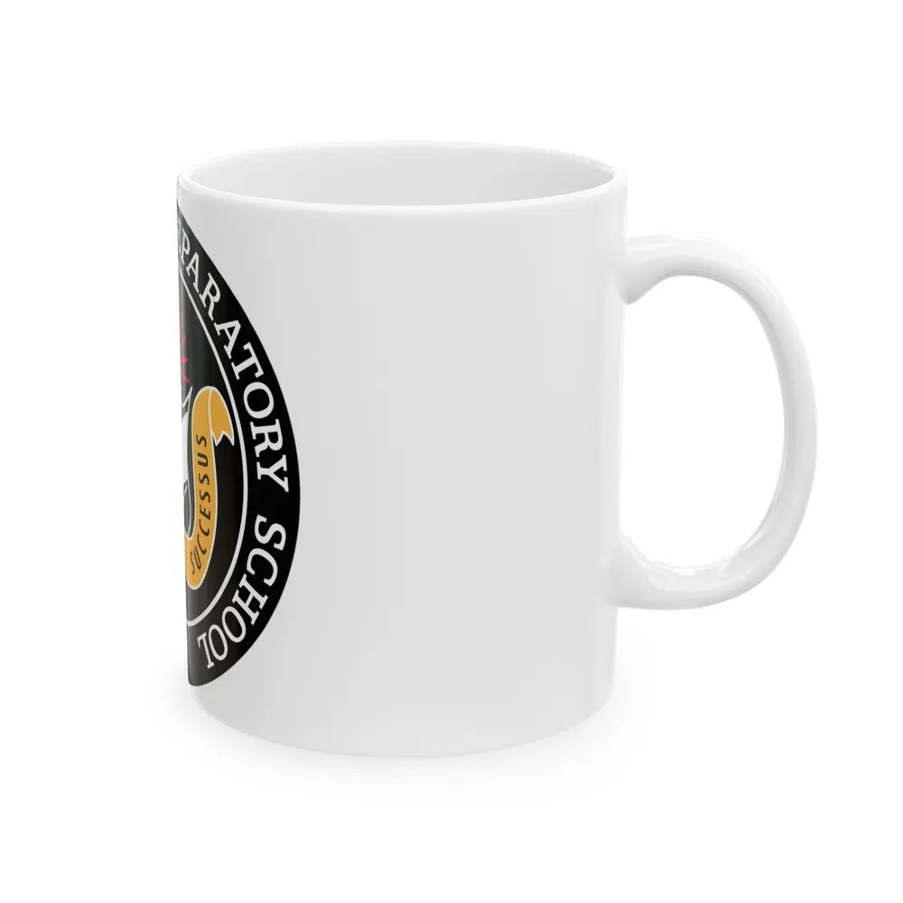 Naval Academy Preparatory School (U.S. Navy) White Coffee Mug-Go Mug Yourself