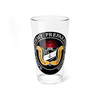 Naval Academy Preparatory School (U.S. Navy) Pint Glass 16oz 16oz - Go Mug Yourself