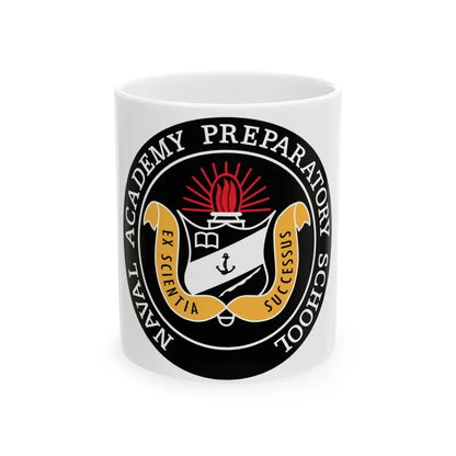 Naval Academy Preparatory School (U.S. Navy) White Coffee Mug 11oz - Go Mug Yourself
