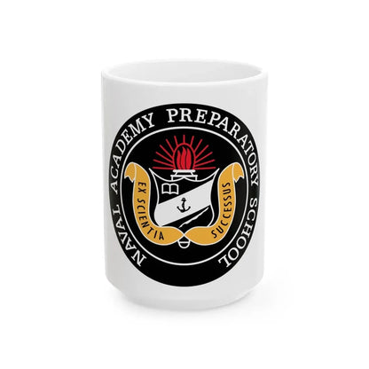 Naval Academy Preparatory School (U.S. Navy) White Coffee Mug - Go Mug Yourself