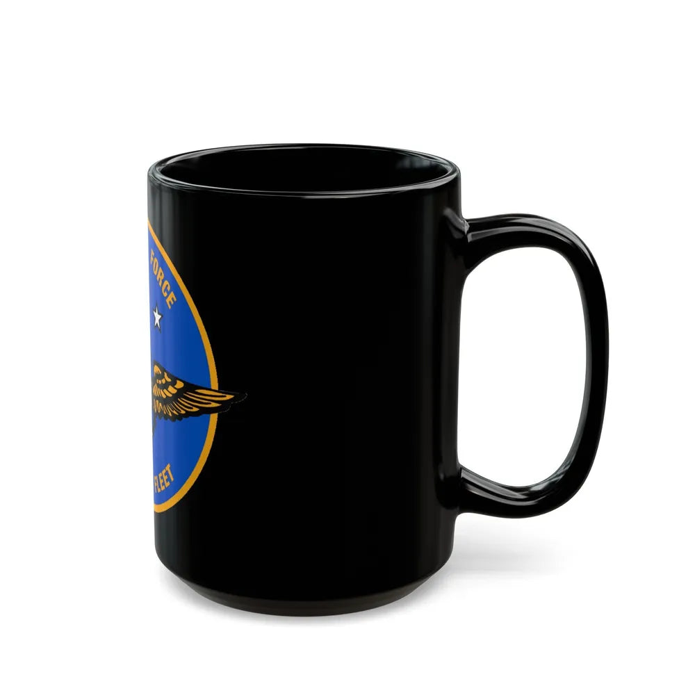 Naval Air Force Atlantic Fleet (U.S. Navy) Black Coffee Mug-Go Mug Yourself