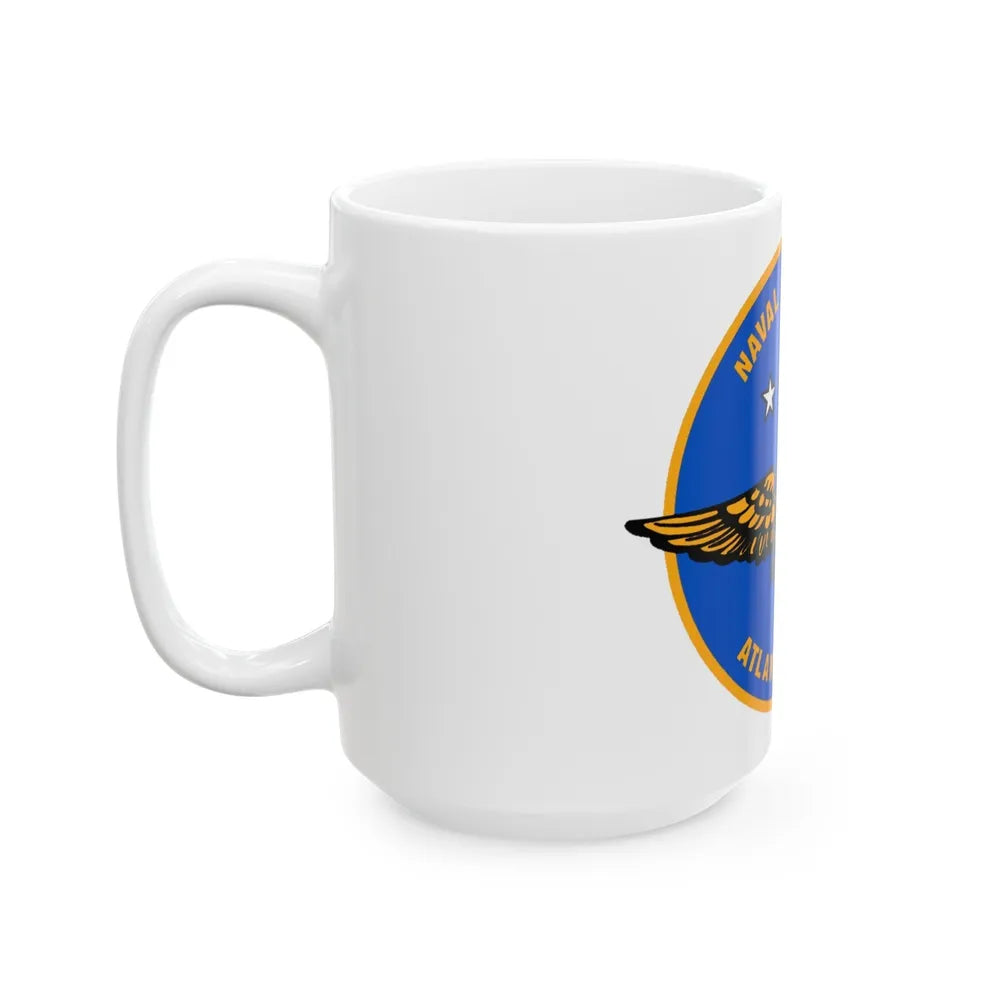 Naval Air Force Atlantic Fleet (U.S. Navy) White Coffee Mug-Go Mug Yourself