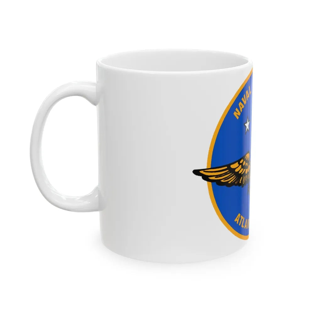 Naval Air Force Atlantic Fleet (U.S. Navy) White Coffee Mug-Go Mug Yourself