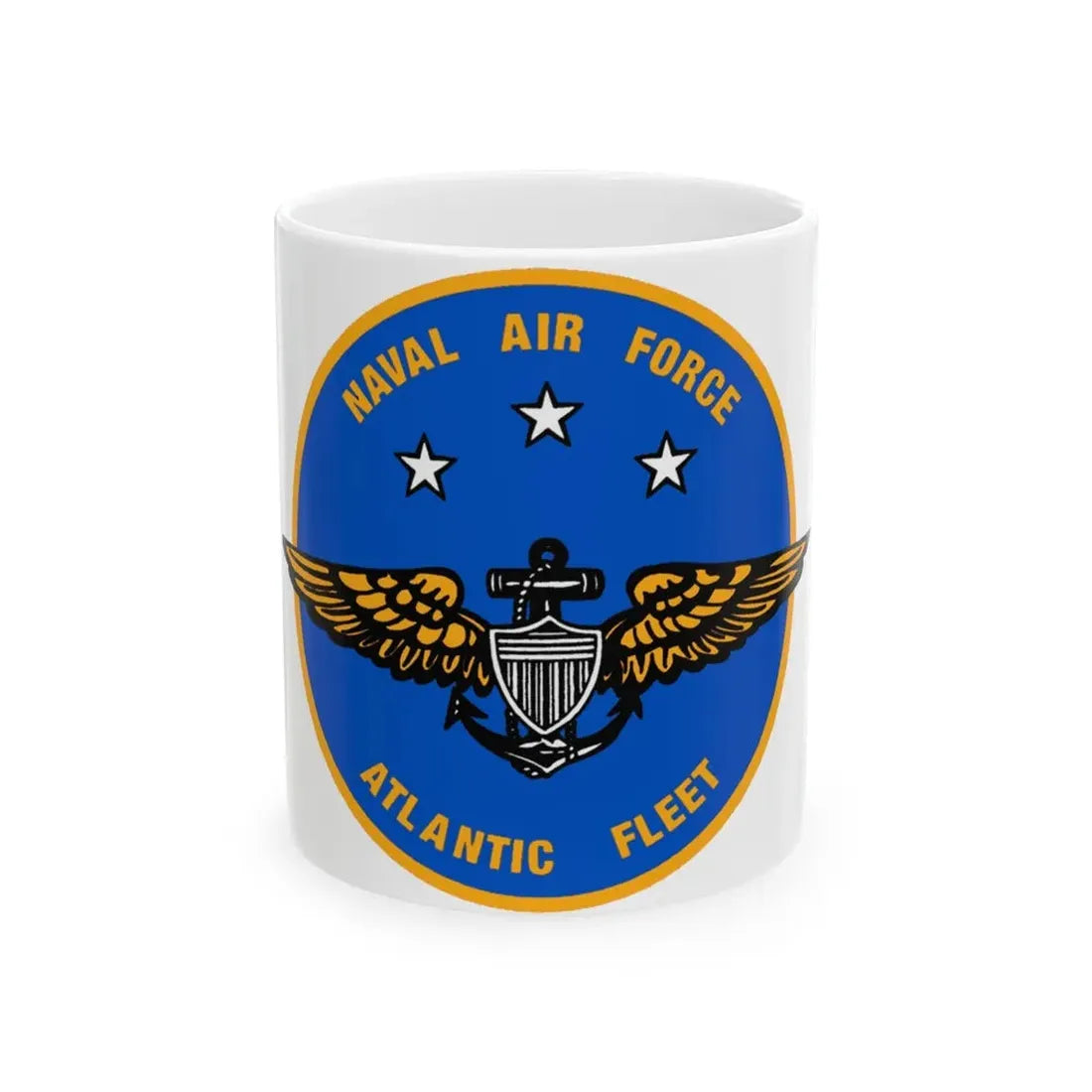 Naval Air Force Atlantic Fleet (U.S. Navy) White Coffee Mug 11oz - Go Mug Yourself