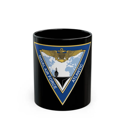 Naval Air Force Atlantic (U.S. Navy) Black Coffee Mug-11oz-Go Mug Yourself