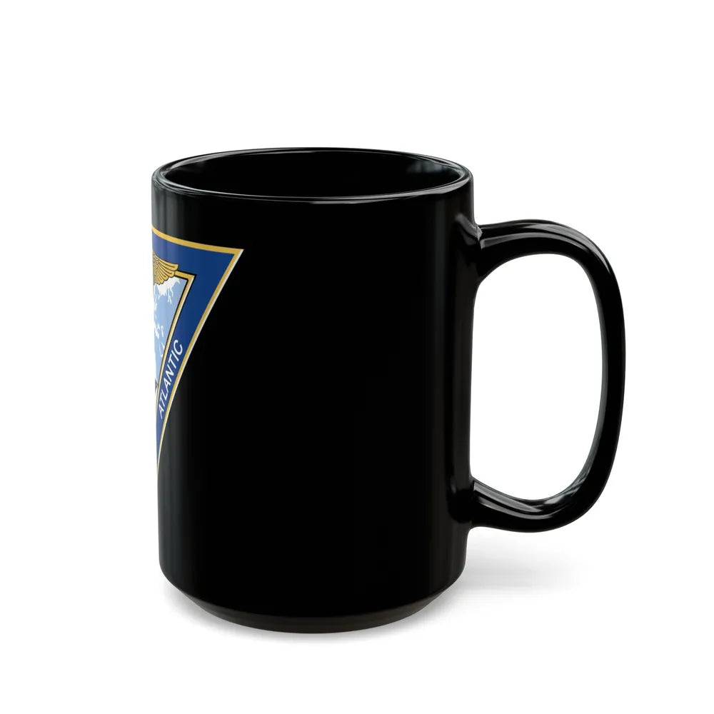 Naval Air Force Atlantic (U.S. Navy) Black Coffee Mug-Go Mug Yourself