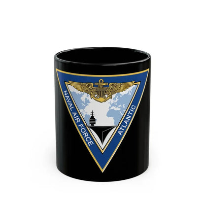 Naval Air Force Atlantic (U.S. Navy) Black Coffee Mug 11oz - Go Mug Yourself