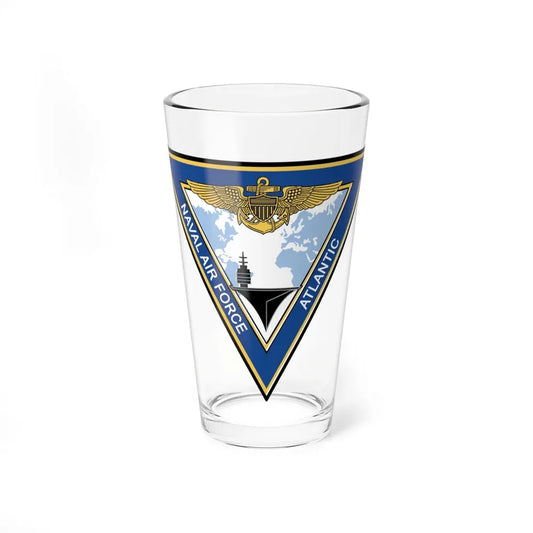 Naval Air Force Atlantic (U.S. Navy) Pint Glass 16oz 16oz - Go Mug Yourself