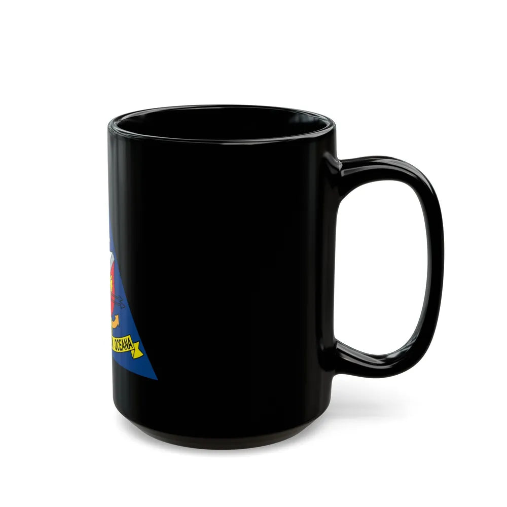 Naval Air Station Aceana (U.S. Navy) Black Coffee Mug-Go Mug Yourself