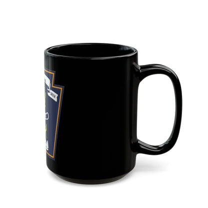 Naval Amphibious School Little Creek (U.S. Navy) Black Coffee Mug-Go Mug Yourself