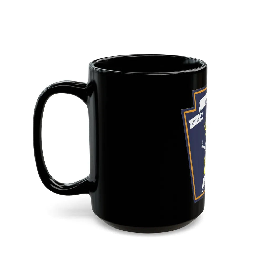 Naval Amphibious School Little Creek (U.S. Navy) Black Coffee Mug-Go Mug Yourself