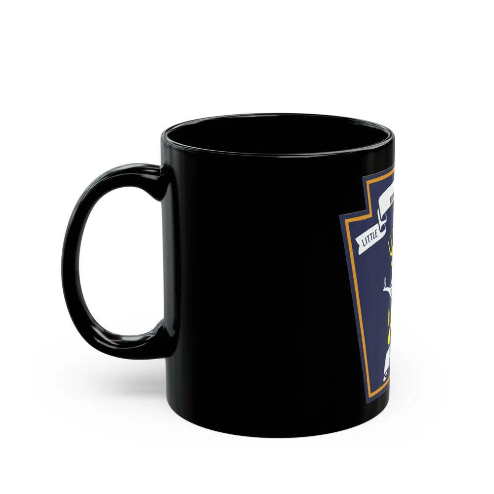 Naval Amphibious School Little Creek (U.S. Navy) Black Coffee Mug-Go Mug Yourself