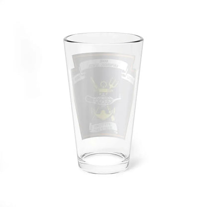 Naval Amphibious School Little Creek (U.S. Navy) Pint Glass 16oz - Go Mug Yourself