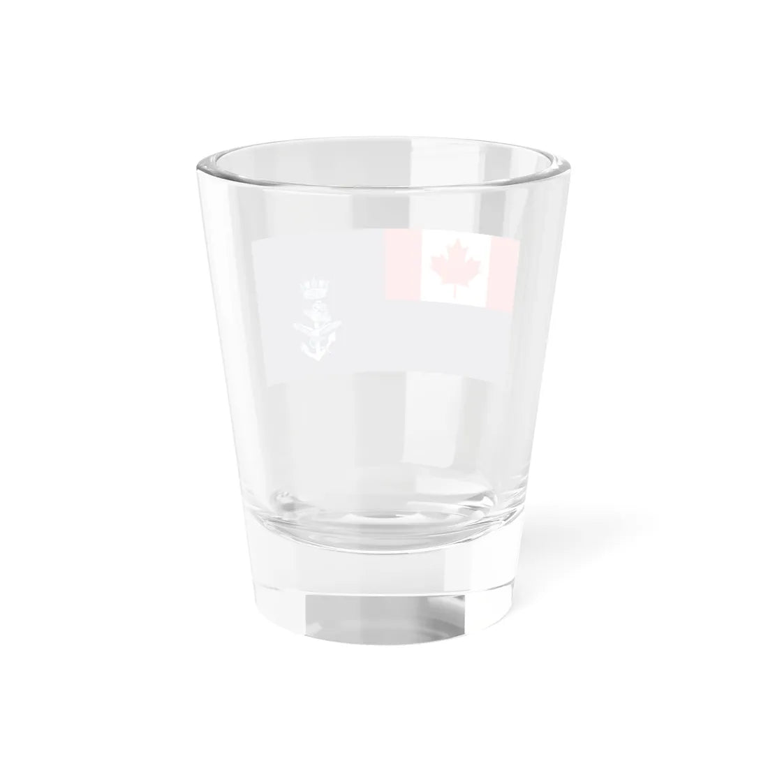 Naval Auxiliary Jack of Canada (Canada) Shot Glass 1.5oz - Go Mug Yourself