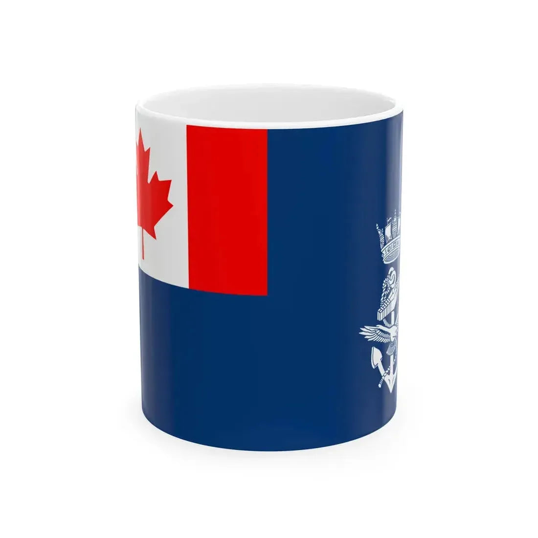 Naval Auxiliary Jack of Canada (Canada) White Coffee Mug 11oz - Go Mug Yourself