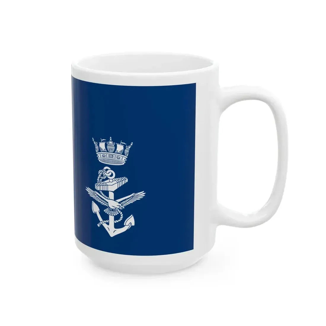 Naval Auxiliary Jack of Canada (Canada) White Coffee Mug - Go Mug Yourself
