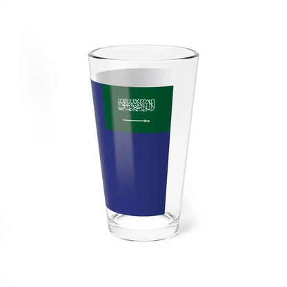 Naval base flag of the Royal Saudi Navy (Saudi Arabia) Pint Glass 16oz - Go Mug Yourself