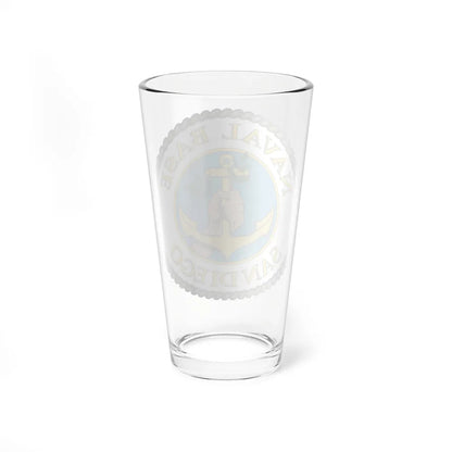 Naval Base San Diego (U.S. Navy) Pint Glass 16oz-Go Mug Yourself