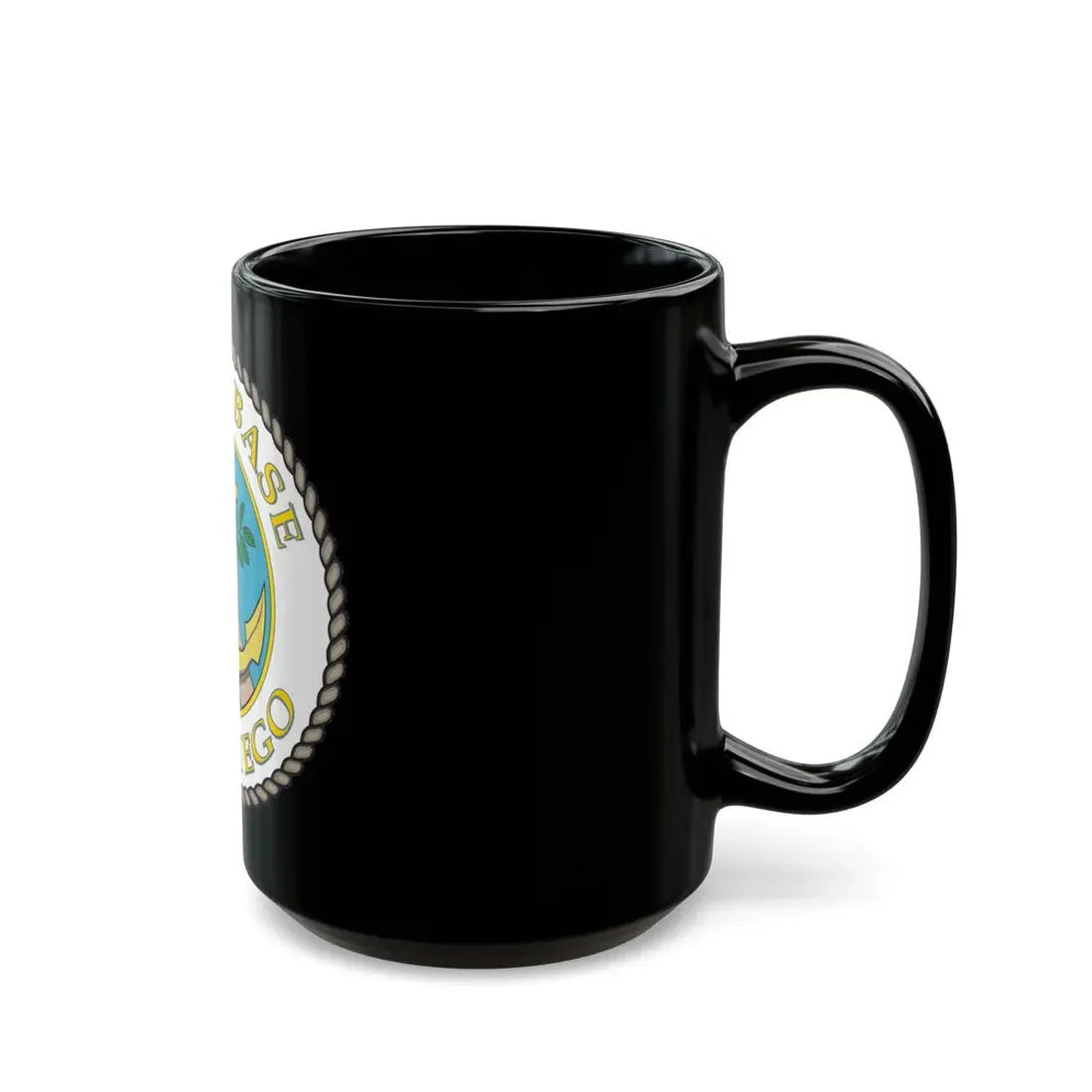 Naval Base San Diego (U.S. Navy) Black Coffee Mug - Go Mug Yourself