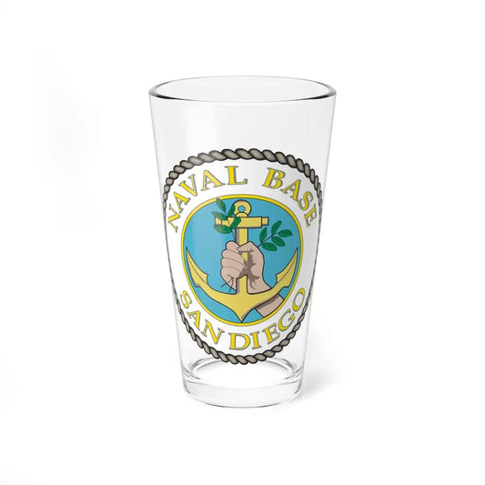 Naval Base San Diego (U.S. Navy) Pint Glass 16oz 16oz - Go Mug Yourself
