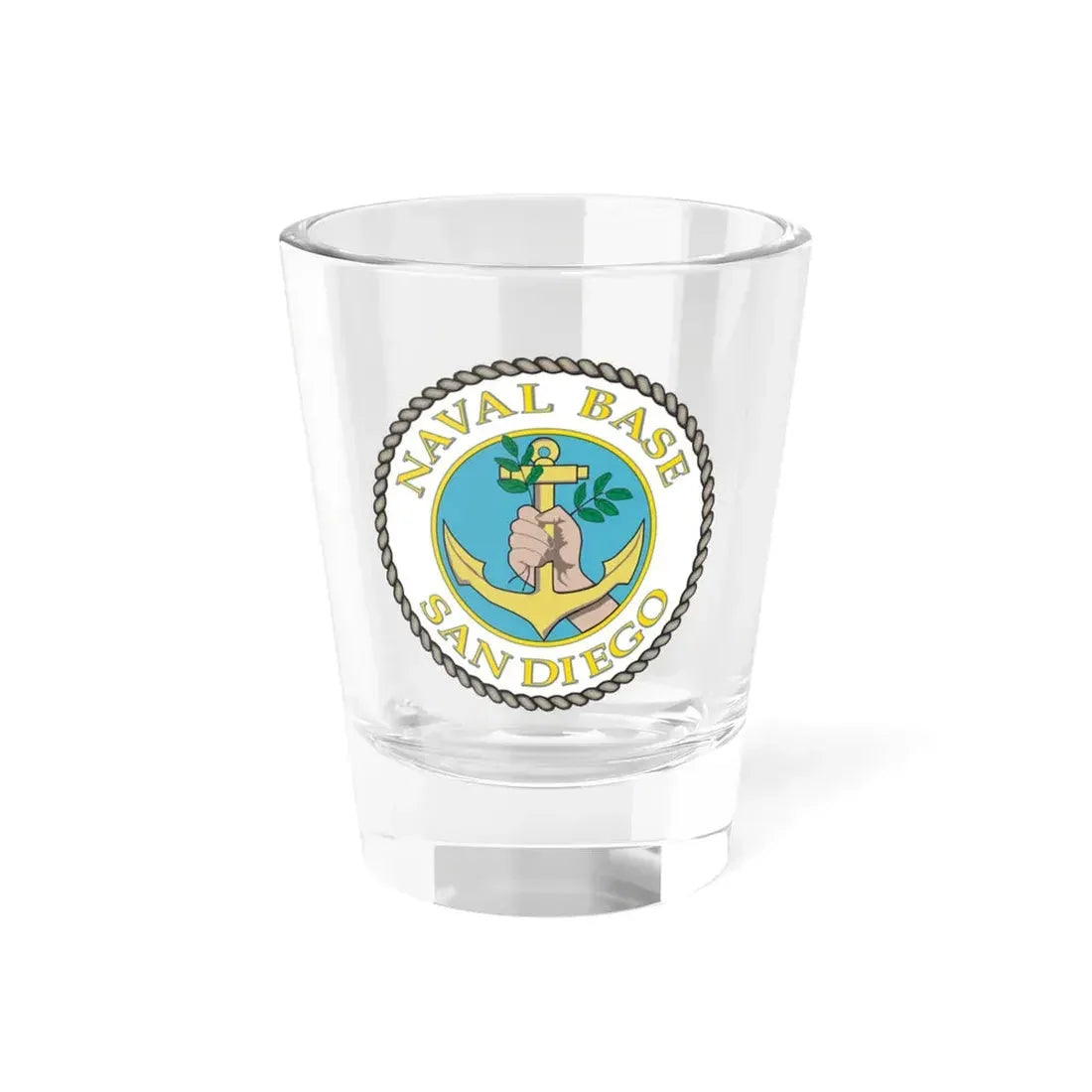 Naval Base San Diego (U.S. Navy) Shot Glass 1.5oz 1.5oz - Go Mug Yourself
