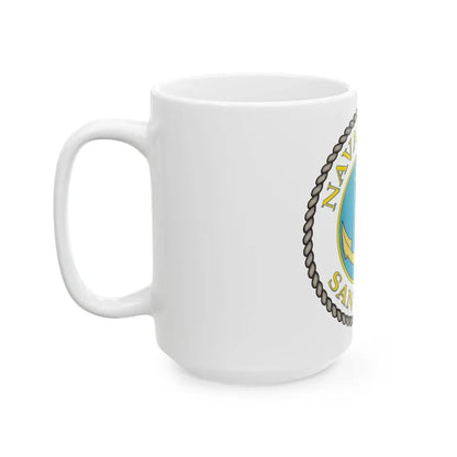Naval Base San Diego (U.S. Navy) White Coffee Mug - Go Mug Yourself