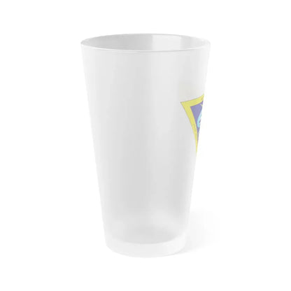Naval Base Ventura County New (U.S. Navy) Frosted Pint Glass 16oz - Go Mug Yourself