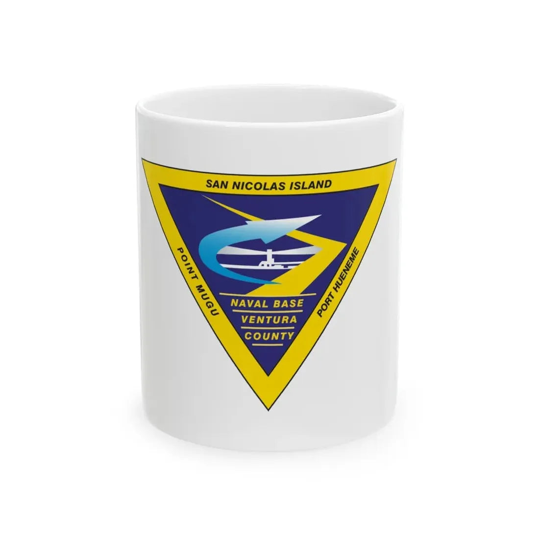 Naval Base Ventura County New (U.S. Navy) White Coffee Mug 11oz - Go Mug Yourself