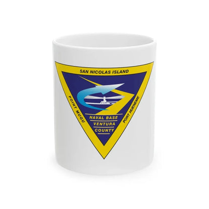 Naval Base Ventura County New (U.S. Navy) White Coffee Mug 11oz - Go Mug Yourself