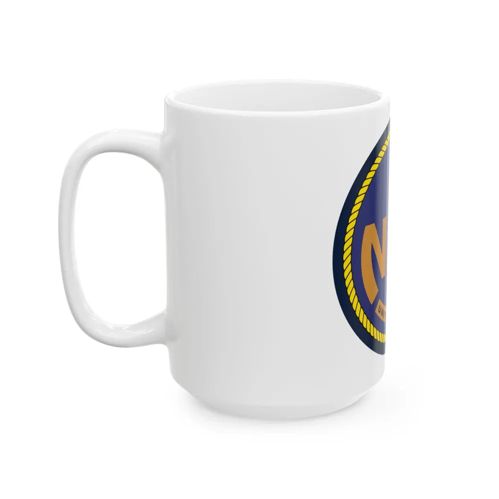 Naval Beach Group 1 (U.S. Navy) White Coffee Mug-Go Mug Yourself