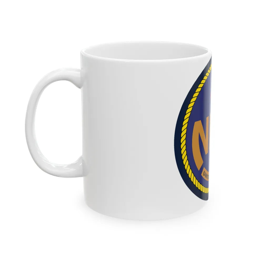 Naval Beach Group 1 (U.S. Navy) White Coffee Mug-Go Mug Yourself