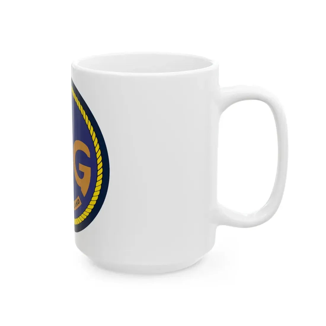 Naval Beach Group 1 (U.S. Navy) White Coffee Mug - Go Mug Yourself
