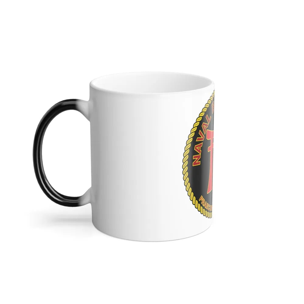 Naval Beach Unit 7 Circle (U.S. Navy) Color Changing Mug 11oz-Go Mug Yourself
