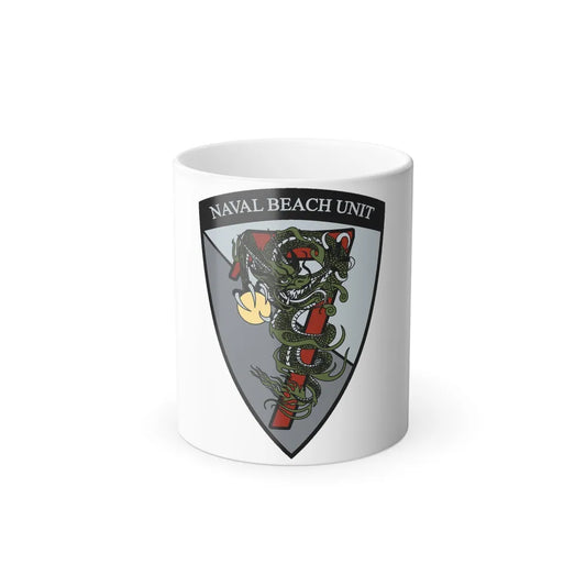 Naval Beach Unit 7 v2 Shield (U.S. Navy) Color Changing Mug 11oz-11oz-Go Mug Yourself