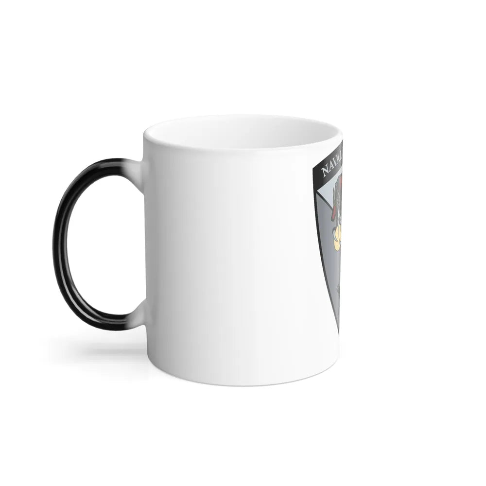 Naval Beach Unit 7 v2 Shield (U.S. Navy) Color Changing Mug 11oz-Go Mug Yourself
