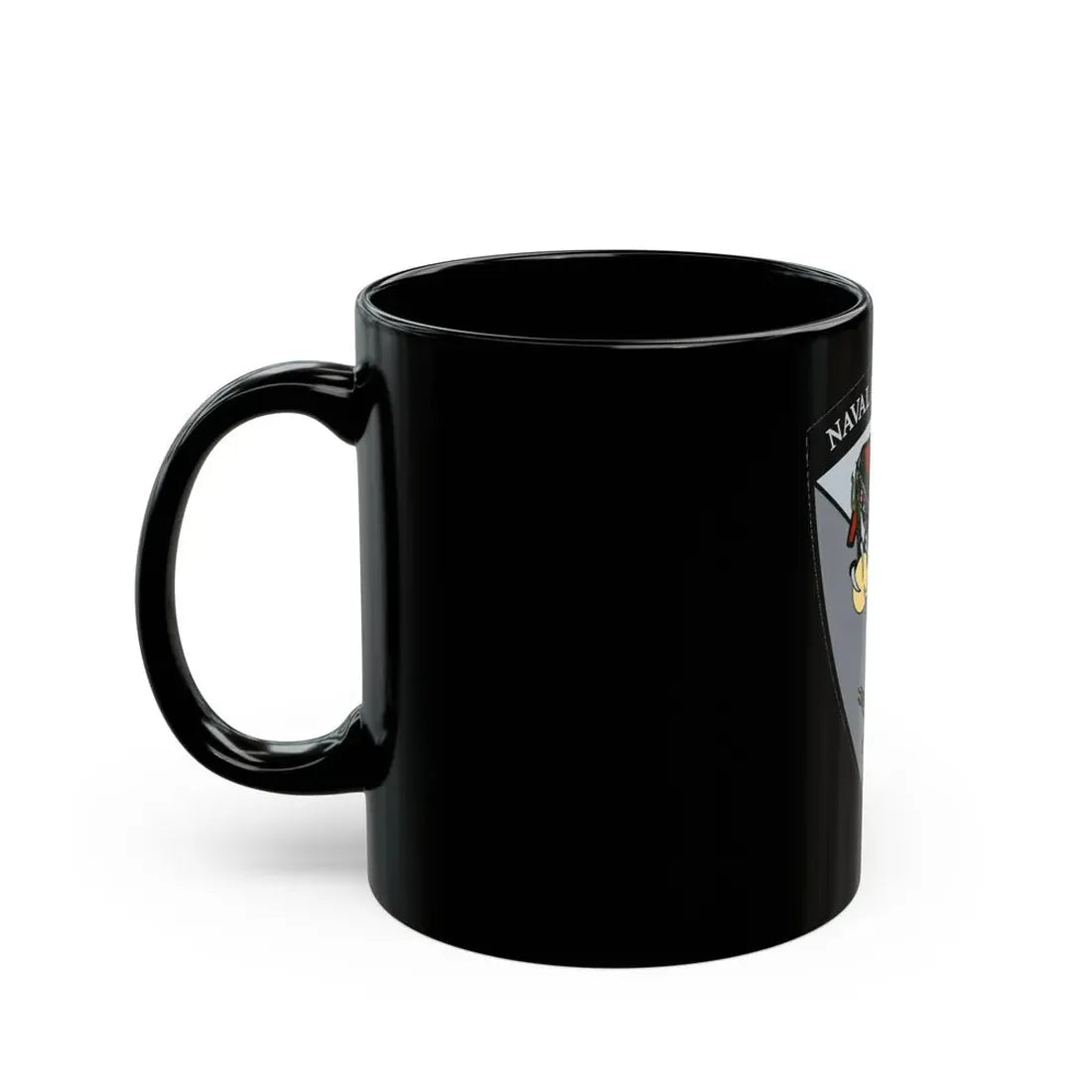 Naval Beach Unit 7 v2 Shield (U.S. Navy) Black Coffee Mug - Go Mug Yourself