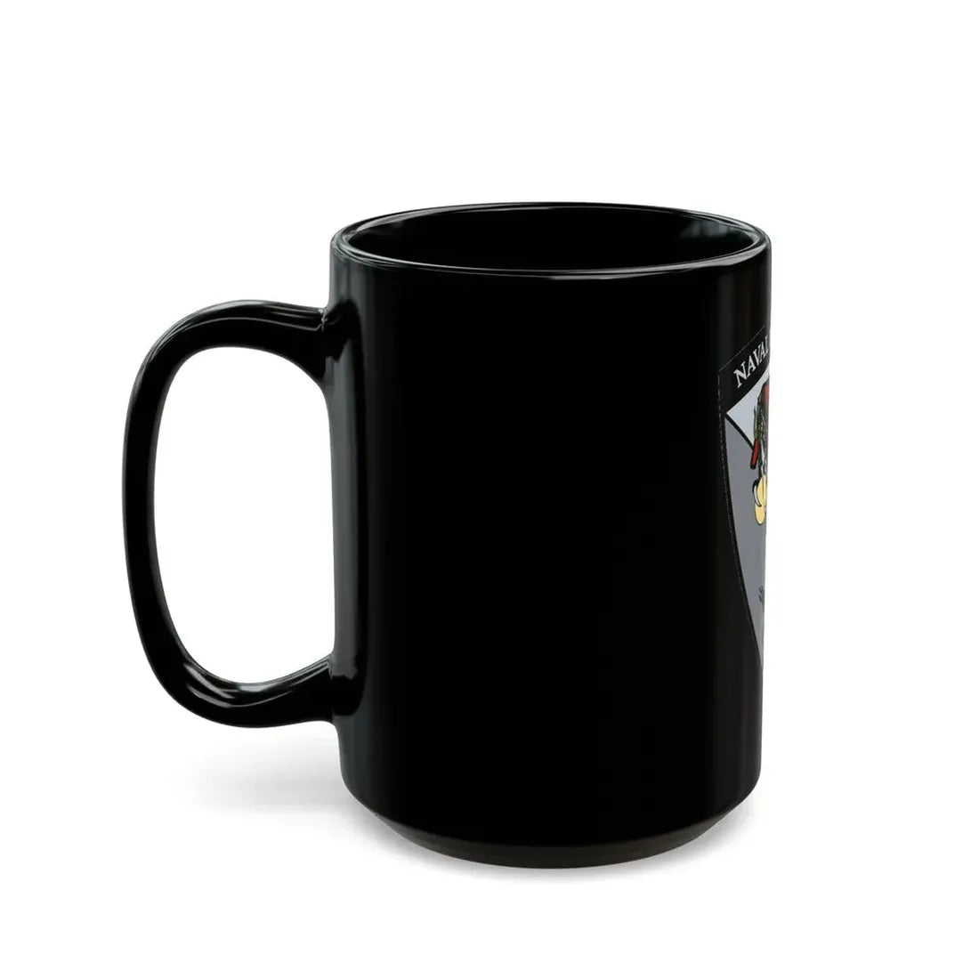 Naval Beach Unit 7 v2 Shield (U.S. Navy) Black Coffee Mug - Go Mug Yourself