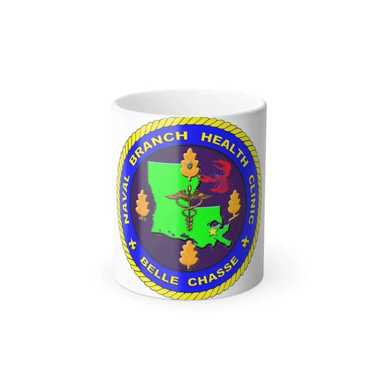 Naval Branch Health Clinic Belle Chasse (U.S. Navy) Color Changing Mug 11oz Default Title 11oz - Go Mug Yourself