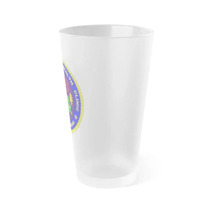 Naval Branch Health Clinic Belle Chasse (U.S. Navy) Frosted Pint Glass 16oz - Go Mug Yourself