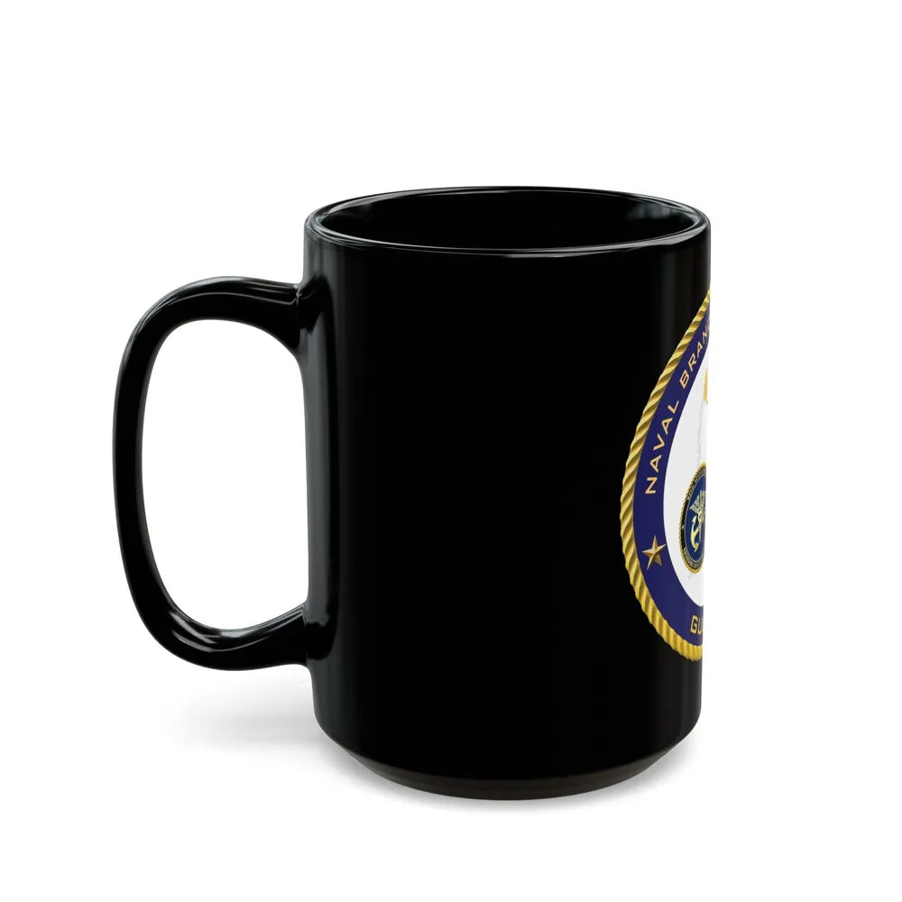 Naval Branch Health Clinic Gulfport (U.S. Navy) Black Coffee Mug-Go Mug Yourself