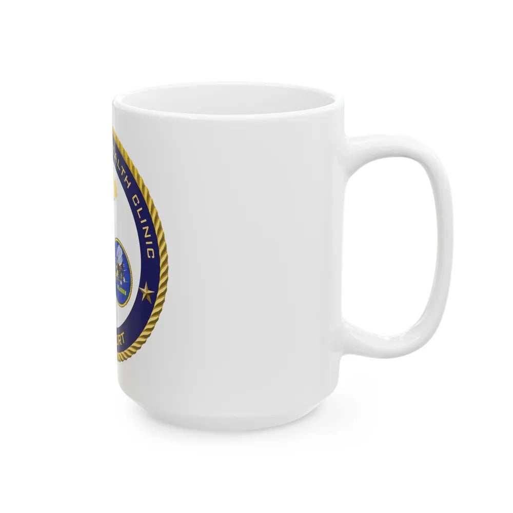 Naval Branch Health Clinic Gulfport (U.S. Navy) White Coffee Mug-Go Mug Yourself