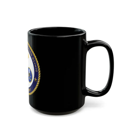 Naval Branch Health Clinic Gulfport (U.S. Navy) Black Coffee Mug - Go Mug Yourself