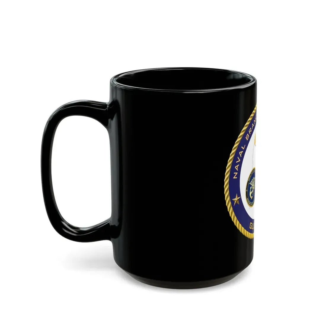Naval Branch Health Clinic Gulfport (U.S. Navy) Black Coffee Mug - Go Mug Yourself