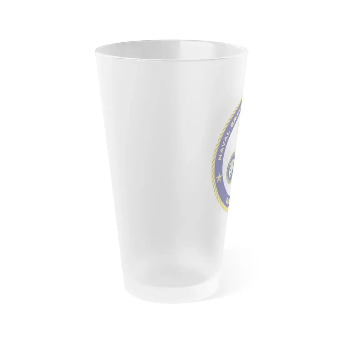 Naval Branch Health Clinic Gulfport (U.S. Navy) Frosted Pint Glass 16oz - Go Mug Yourself